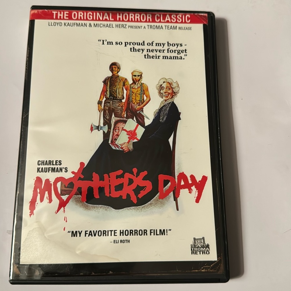 Mother’s Day DVD 📀 HORROR movie🍿cult classic Troma Retro, excellent condition$
